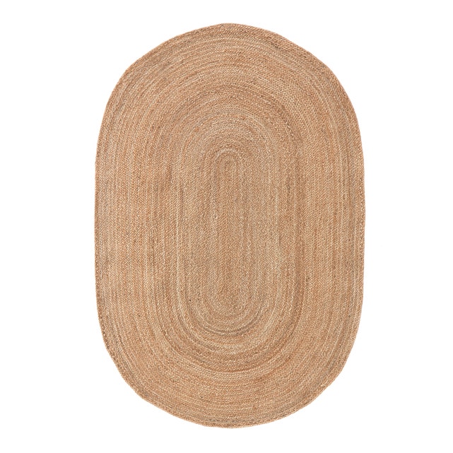 Knotted Jute Oval Rug - <p style='text-align: center;'><b>HOT NEW ITEM</b><br>
R 350</p>